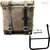 Unitgarage / ユニットガレージ Waxed suede side pannier Scram 22L-30L + Left Subframe Caballero, MossGrey | U202+2253SX-MossGrey