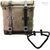 Unitgarage / ユニットガレージ Waxed suede side pannier Scram 22L-30L + Left Subframe husqvarna 401 (2020 until now), MossGrey | U202+3003SX-MossGrey