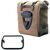 Unitgarage / ユニットガレージ Waxed suede Side Pannier + R18 frame for Fishtail exhaust, MossGrey | U202+3401-MossGrey