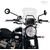 Unit Garage Windshield with GPS support for Triumph Street series, Transparent | 3141-Transparent