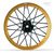 Unitgarage / ユニットガレージ Gold pair of spoked wheels R18, R18 B, Transcontinental 24M9 | 3408