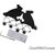 CustomAcces / カスタムアクセス Semifarings Snake Eye Model , Black | CUP003N