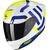Scorpion / スコーピオン Exo 391 Arok Helmet White Blue Yellow XS | 139-417-241-02