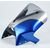 Pyramid Plastics / ピラミッドプラスチック Fly Screen | Pearl Glittering Blue/Silver | Honda Monkey 125 2021> | 21250D