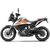 Pyramid Plastics / ピラミッドプラスチック Extenda Fenda | Matte Black | KTM 390 Adventure 2020> | 059340