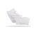 POLISPORT SIDEPANELS GAS 05-06 White | 8603600001