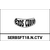 Ends Cuoio / エンズクオイオ バッグ 2018-new Softail ソフィテル Standard, Street Bob and Breakout タンクバッグ - ブラックレザー - グリーンステッチ | SERBSFT18.N.CTV