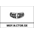 Ends Cuoio / エンズクオイオ バッグ Middle Gypsy（ミドルジプシー） 左側 - ブラックレザー - ゴールドステッチ | MGY.N.CTOR.SX