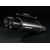 Bodis（ボディス）フルエキゾーストシステム ステンレス/フルチタン Oval Q1 for NINJA ZX-6R(05-06) | KZX6R-017