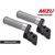 Mizu アジャスタブル レーシング フットペグ ABE認可品 ブラック/シルバー | 409ST2210016