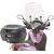 GIVI / ジビ Windscreen for Honda SH Mode 125, clear screen, dim HxW 43x46cm | 1125A