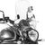 GIVI / ジビ Univeral Windscreen A660, 2 fixing brackets included, color Light Smoke, dim. HxW 42,5 x 42 cm | A660