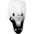 GIVI / ジビ Airflow Sliding Windscreen for Honda Africa Twin CRF1000L, HxW max 63,5x35 cm, 12 cm sliding, fits oe headlight fairing | AF1144