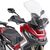 GIVI / ジビ Windscreen for Honda X-ADV, color clear, dim. HxW 65x40 cm, 13 cm higher than oe | D1156ST