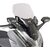 Givi / ジビ ウインドスクリーン D1136ST Honda Forza 125/300 19-20 クリア dim. HxW 58 x 445 cm | D1166ST