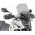 GIVI / ジビ Windscreen for Honda CB500X 19-, color Light Smoke, dim. HxW 46x45 cm, 3 cm higher than oe | D1171S