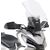 GIVI / ジビ Windscreen D1188ST for Honda X-ADV 750 21-, color Clear, dim. HxL 64x43,5 cm, 10 cm higher than oe, fits oe headlight fairing | D1188ST