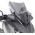 GIVI / ジビ Windscreen for Yamaha X-Max 125 18-, X-Max 300, X-Max 400 18- color Smoke, dim. HxW 43,5x43,5 cm, low profile sport screen, fits oe headlight fairing | D2136S