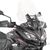 GIVI / ジビ Windscreen for Kawasaki Versys 1000 17-18 color clear, dim. HxW 53x48 cm, 20 cm higher than oe | D4120ST