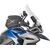GIVI / ジビ Windscreen for Triumph Tiger 1200 GT, Tiger 1200 Rally, color Clear,, dim. HxW 57 x 38 cm, 12,5 cm higher than oe, fits oe headlight fairing | D6422ST