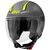 GIVI / ジビ Jet helmet 11.7 SOLID COLOR Matte Titanium/Yellow, Size 59/L | H117BG76859