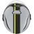 GIVI / ジビ Jet helmet 12.5 GRAPHIC TOUCH Matte Grey/Yellow, Size 56/S | H125FTHGY56