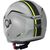 GIVI / ジビ Jet helmet 12.5 GRAPHIC TOUCH Matte Grey/Yellow, Size 58/M | H125FTHGY58