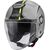 GIVI / ジビ Jet helmet 12.5 GRAPHIC TOUCH Matte Grey/Yellow, Size 58/M | H125FTHGY58