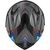 GIVI / ジビ Full face helmet 50.8 MACH1 Matte Grey/Black/Red, Size 60/L | H508FMHGR60