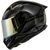 GIVI / ジビ Full face helmet 50.9 ENIGMA Black/Titanium/Gold, Size 54/XS | H509FNGBD54