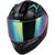 GIVI / ジビ Full face helmet 50.9 ENIGMA Black/Titanium/Pink, Size 56/S | H509FNGBP56
