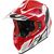 GIVI / ジビ Off-Road Helmet 60.1 INVERT Red/White/Black, Size 56/S | H601FNVBR56