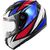 GIVI / ジビ JUNIOR 4 EVO FOLLOW BLUE RED FULL FACE HELMET, Size 50/JS | HJ04RFWLR50