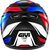 GIVI / ジビ JUNIOR 4 EVO FOLLOW BLUE RED FULL FACE HELMET, Size 50/JS | HJ04RFWLR50
