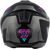GIVI / ジビ Flip-up helmet X.21 EVO NUMBER LADY Matte Black/Titanium/Pink, Size 56/S | HX21RNBBP56