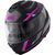 GIVI / ジビ Flip-up helmet X.21 EVO NUMBER LADY Matte Black/Titanium/Pink, Size 56/S | HX21RNBBP56