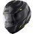 GIVI / ジビ Flip-up helmet X.21 EVO NUMBER Matte Black/Titanium/Yellow, Size 56/S | HX21RNBBY56