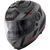 GIVI / ジビ Flip-up helmet X.21 EVO NUMBER Matt Titanium/Black/Red, Size 60/L | HX21RNBTR60