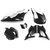 FULLSIX RACE FAIRING KIT WITH WINGLETS - S1000RR | MB-RRR9-TR99