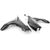 FULLSIX SWINGARM COVER - SET Color - RAW | MD-9516-R80