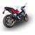 GPR / ジーピーアール Original For Honda Cb 650 F 2017/18 E4 Homologated Full Exhaust Catalized Furore Evo4 Nero | E4.CO.H.249.CAT.FNE4