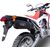 GPR / ジーピーアール Original For Honda Crf 250 L / Rally 2017/20 E4 Homologated Slip-On Catalized Furore Evo4 Nero | E4.H.248.CAT.FNE4