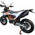 GPR / ジーピーアール Original For Ktm Enduro 690 R 2019/20 E4 Homologated スリッポンエキゾースト Catalized Furore Evo4 Nero | E4.KT.204.FNE4
