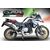 GPR / ジーピーアール Original For Bmw F 850 Gs - Adventure 2021/22 E5 Homologated スリッポンエキゾースト Furore Evo4 Nero | E5.BM.94.FNE4