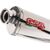 GPR / ジーピーアール Original For Triumph Daytona 955 2002/05 Homologated スリッポンエキゾースト Catalized Trioval | T.90.CAT.TRI