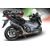 GPR / ジーピーアール Original For Yamaha T-Max 530 2017/19 E4 Homologated Full Exhaust Catalized Furore Evo4 Nero | YA.CAT.9.FUNE