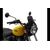 Powerbronze / パワーブロンズ Light Screen for ROYAL ENFIELD HUNTER 350 22-23/METEOR 350 21-23 (230 MM HIGH)/FROSTED SAPPHIRE BLUE | 430-U345A-018
