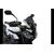 Powerbronze / パワーブロンズ Light Screen for TRIUMPH STREET TRIPLE R/STREET TRIPLE RS/STREET TRIPLE MOTO2 23 (320 MM HIGH)/SOLID BLACK | 430-U349B-003