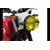 Powerbronze / パワーブロンズ Headlight Protectors for ROYAL ENFIELD SCRAM 411 22-23/DARK TINT **NOT ROAD LEGAL** | 440-R906-002