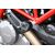 GSGモトテクニック リプレイスメントパッド 左側 (クラッシュパッドセット適合品番: 40493-D34) | D34-EP-40493-M6-LEFT